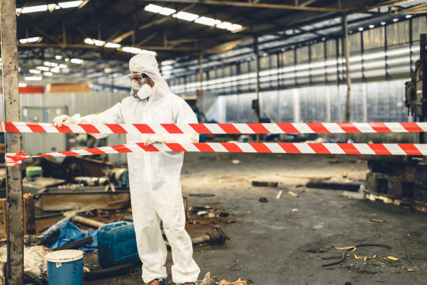Professional Odor Removal technician working in Freeland, PA